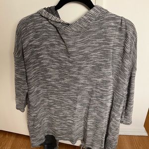 Beyond Yoga loose hoodie with back detail